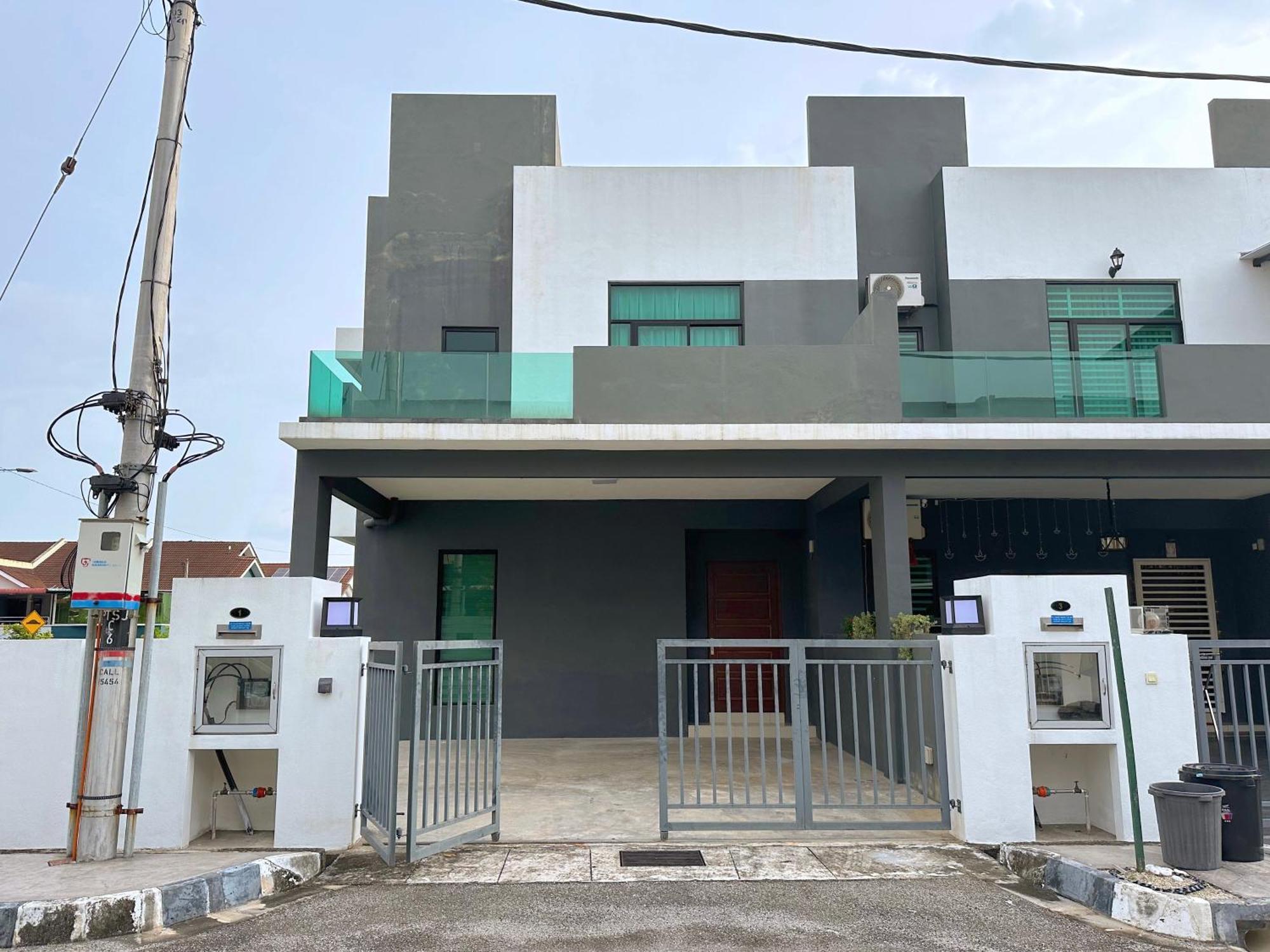 12Pax-4Br3.5Ba2Lvr/Bm/Juru/100In Proj/Autocity/Ikea Villa Simpang Ampat  Esterno foto